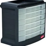 CURVER KÖZEPES FIÓKOS TÁROLÓ - 6 FIÓKKAL