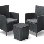 IOWA BALCONY MŰRATTAN KERTI BÚTOR SZETT LUZON ASZTALLAL