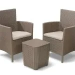 IOWA BALCONY MŰRATTAN KERTI BÚTOR SZETT LUZON ASZTALLAL