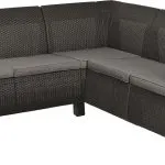 CORFU RELAX MŰRATTAN KERTI SAROKGARNITÚRA ASZTAL NÉLKÜL