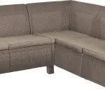 CORFU RELAX MŰRATTAN KERTI SAROKGARNITÚRA ASZTAL NÉLKÜL