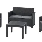 ELODIE MŰRATTAN KERTI BÚTOR SZETT CHICAGO ASZTALLAL