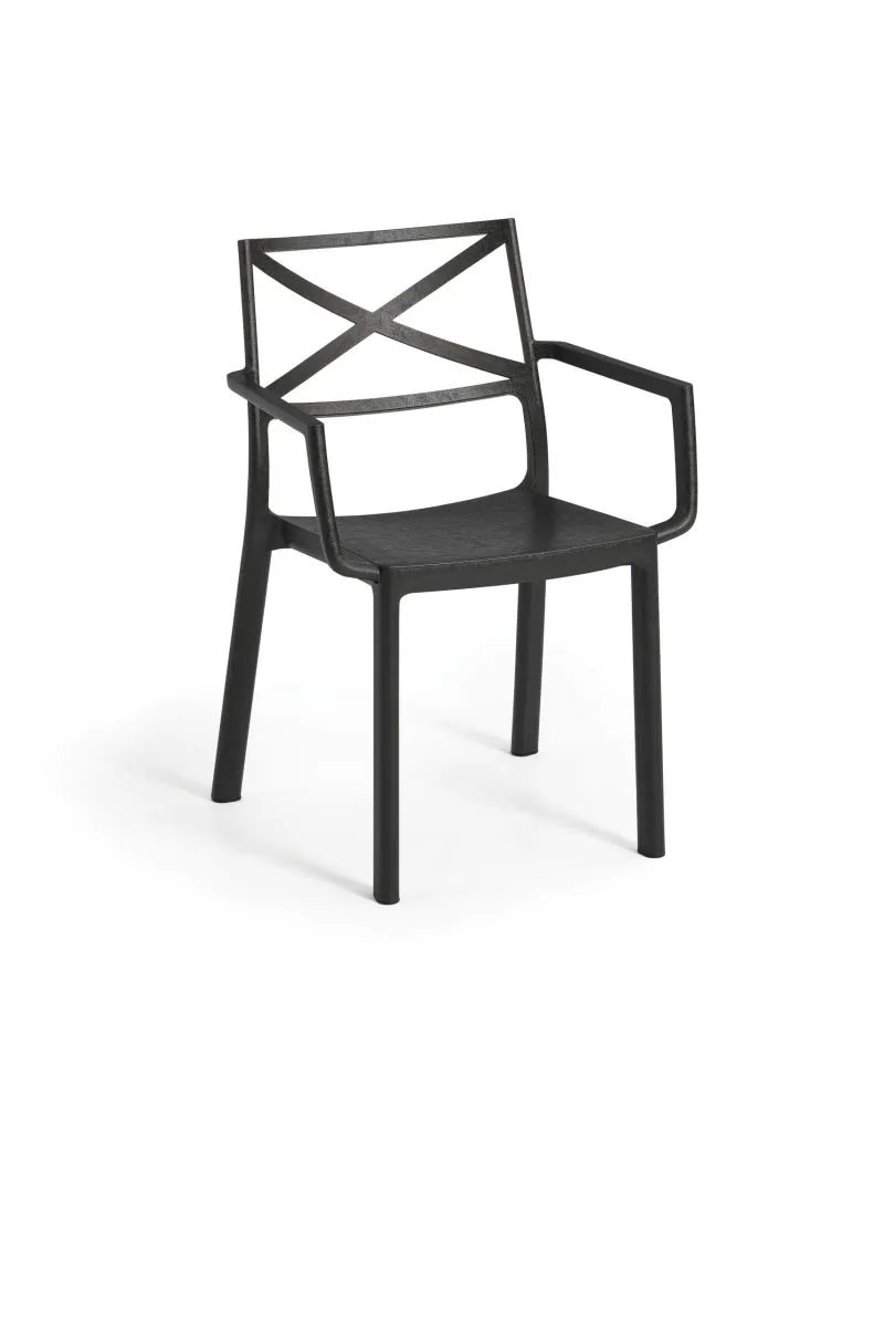 METALIX MŰANYAG KARTÁMASZOS KERTI SZÉK