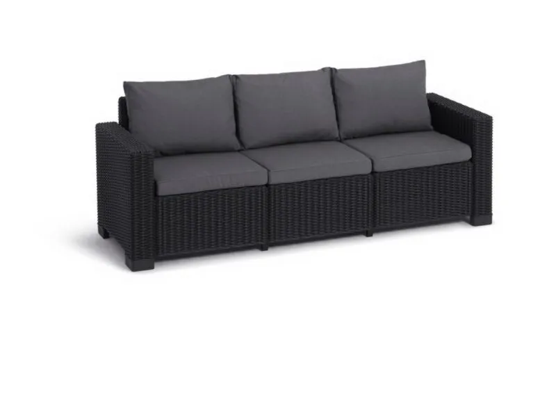 MOOREA 3 SZEMÉLYES MŰRATTAN KERTI KANAPÉ