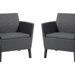 SALEMO DUO MŰRATTAN KERTI FOTEL(2DB)