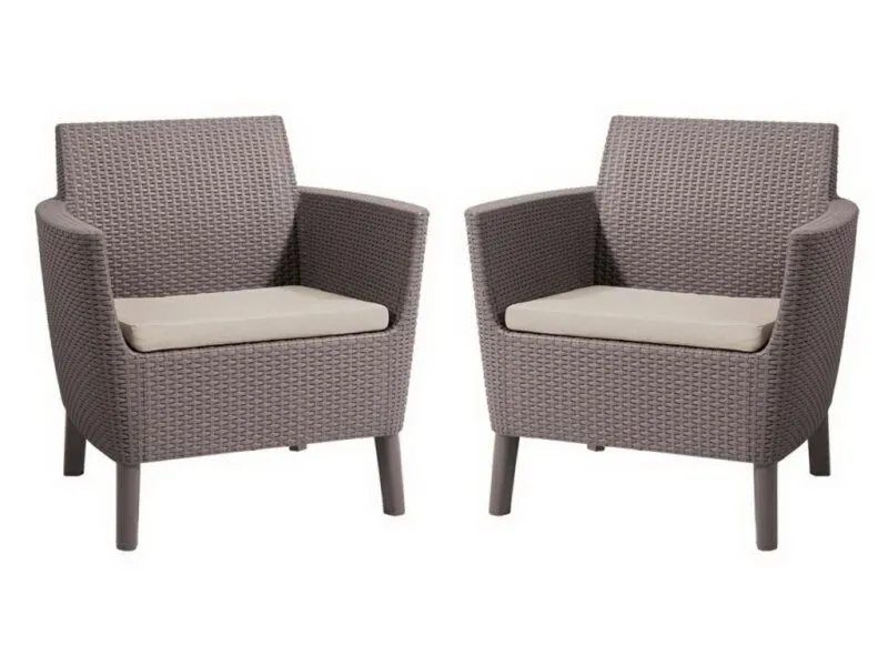 SALEMO DUO MŰRATTAN KERTI FOTEL (2DB)