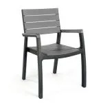 HARMONY KARTÁMASZOS MŰANYAG KERTI SZÉK