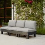 ELEMENTS 3 SZEMÉLYES KERTI KANAPÉ