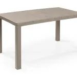 JULIE MŰANYAG KERTI ASZTAL (zsúgorfóliás)