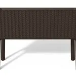 SPLENDOR MEGEMELT MŰANYAG KERTI VIRÁGLÁDA 120L (FONOTT RATTAN)