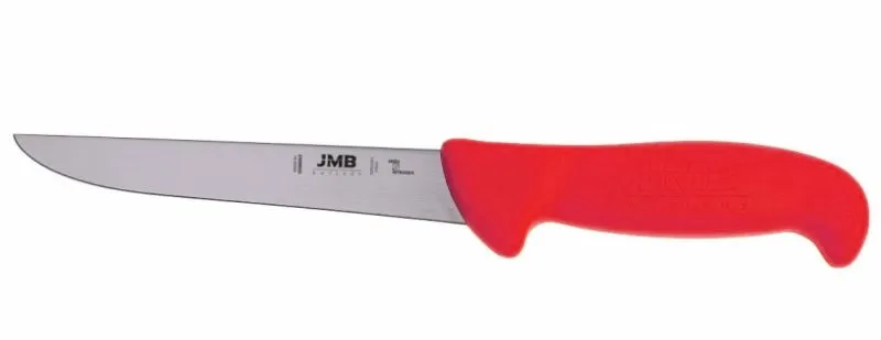 JMB csontozókés egyenes 150mm emeltpengéjû piros
