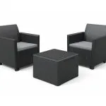 CLAIRE MŰRATTAN BALKON SZETT PÁRNATARTÓS ASZTALLAL