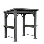 GRILL GAZEBO MŰANYAG KERTI PAVILON