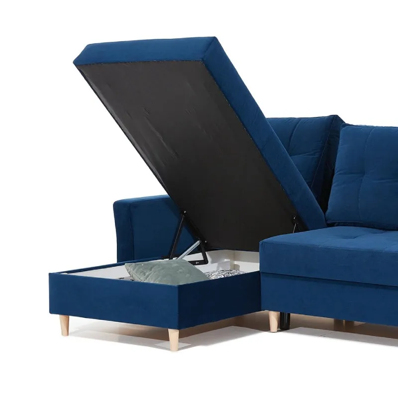 Ágyneműtartó nyitott állapotban