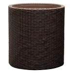 LARGE CYLINDER PLANTER MŰANYAG KASPÓ