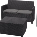 MIA MŰRATTAN KERTI BÚTOR SZETT TÁROLÓ ASZTALLAL