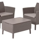 SALEMO BALCONY MŰRATTAN KERTI BÚTOR SZETT