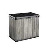 SIGNATURE STORE IT OUT MŰANYAG KERTI TÁROLÓ 1150 L - Viharszürke