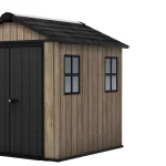 APEX 7,5x7 / 7x7,5 MŰANYAG KERTI HÁZ - kőrisfa