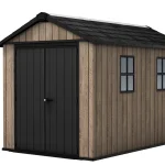 APEX 7,5x11 / 11x7,5 MŰANYAG KERTI HÁZ - kőrisfa